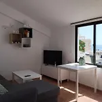 Apartamento Lidia Planta 2, La Carihuela 1ª Linea Playa, Vistas Mar, Buhardilla 1 Dormitorio, 40 M2, 1-3 Huesped, Terraza, Wifi